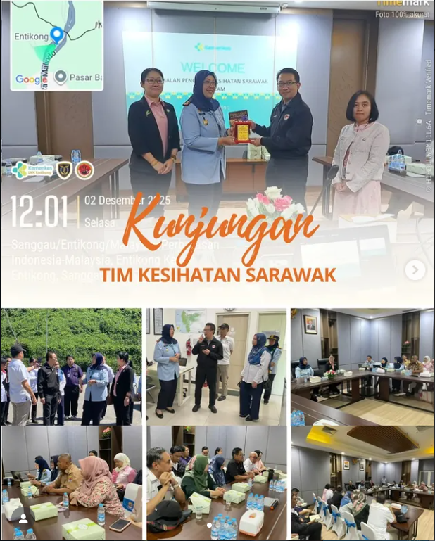 Kunjungan Tim Kesehatan Sarawak